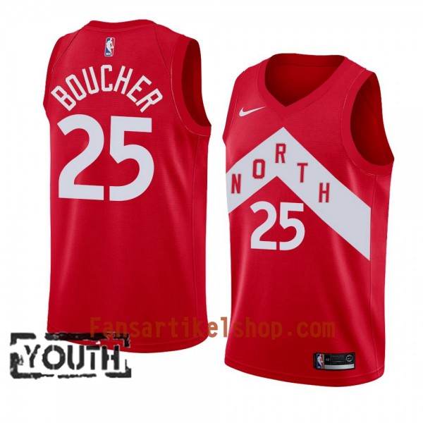 Toronto Raptors Trikot Chris Boucher 25 2018-19 Nike Rot Swingman - Kinder Toronto Raptors Trikot Chris Boucher 25 2018-19 Nike Rot Swingman - Kinder